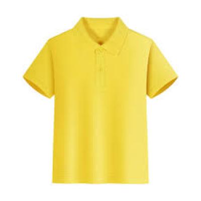 Yellow Polo Shirts Plain 8Yrs